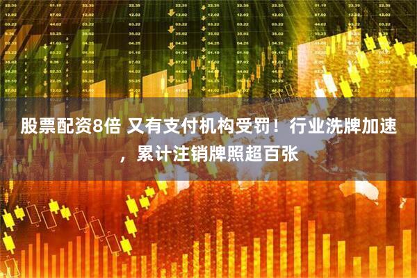 股票配资8倍 又有支付机构受罚！行业洗牌加速，累计注销牌照超百张